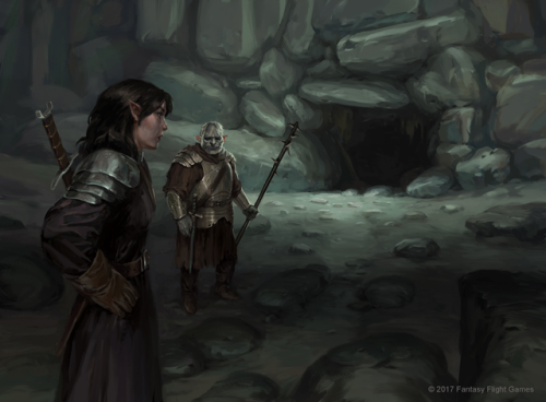 Find Durin’s Key for Fantasy Flight Games: Lord of the Rings LCG !Should she trust him? hmm.. 