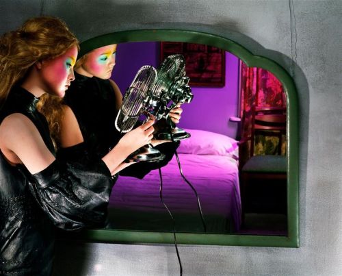 leplastiquedick:Devon Aoki - Vogue Italia, 1999, Mirror Mirror on the Wall