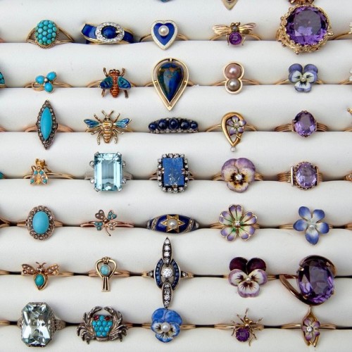 culturenlifestyle: Bespoke Antique Jewelry Collected by Husband and Wife If the thought of many deca