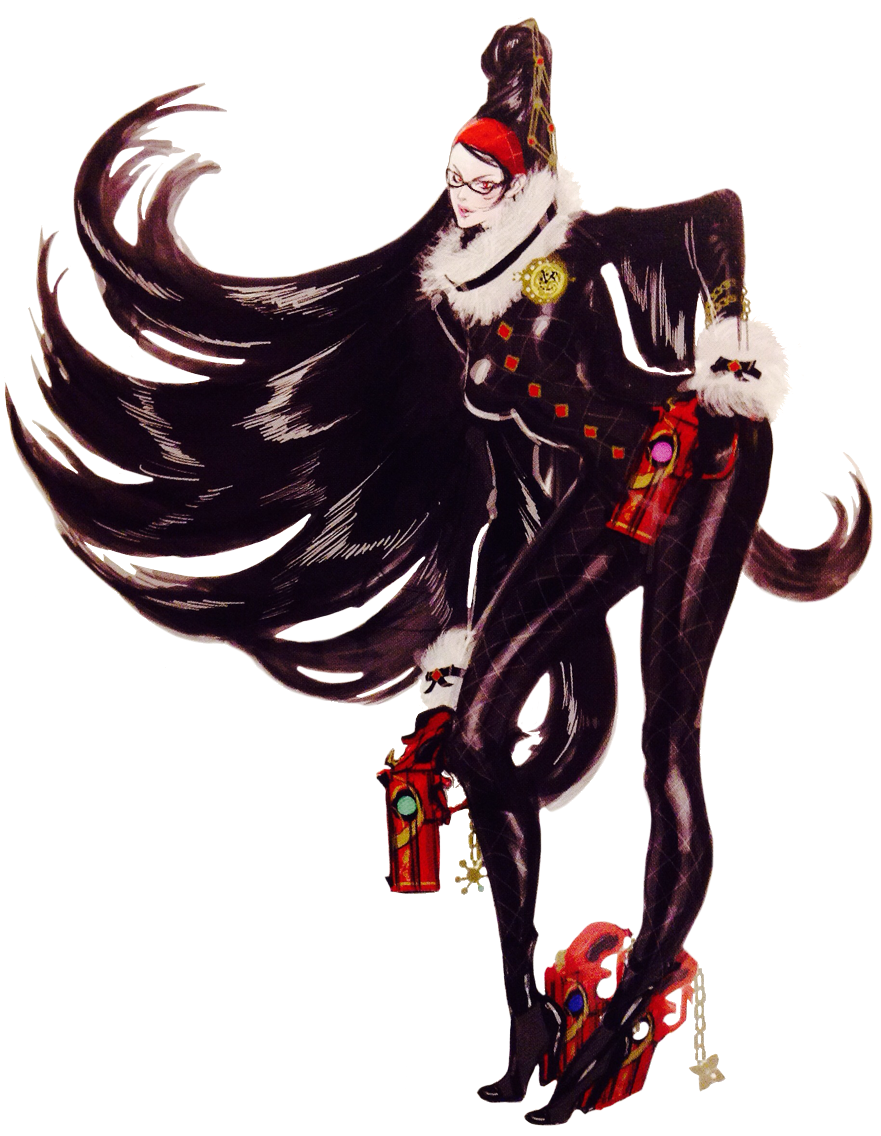 bleachrocks28:Bayonetta’s character design 3/?