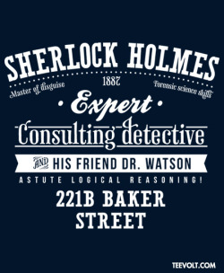 teevolt:  “Sherlock Holmes” by