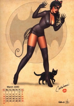 longlivethebat-universe:  DC Pin-Ups by Nathan