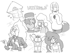 discount-supervillain:  did a bunch of draws