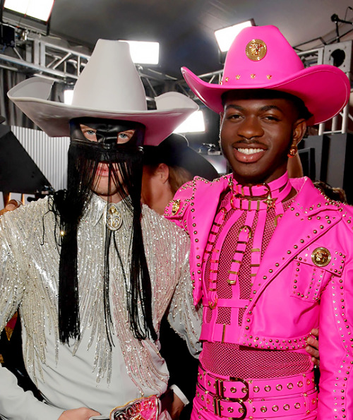 pagmie:orvillepeckdaily:Orville Peck and Lil Nas X at the 2020 GRAMMY AwardsVision board