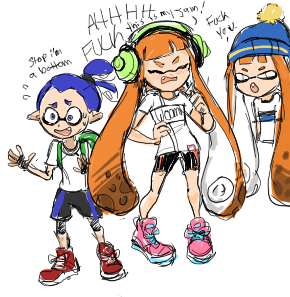 recent doodles from drawpile sessions