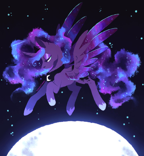 sparklysharkly:Moon Horse