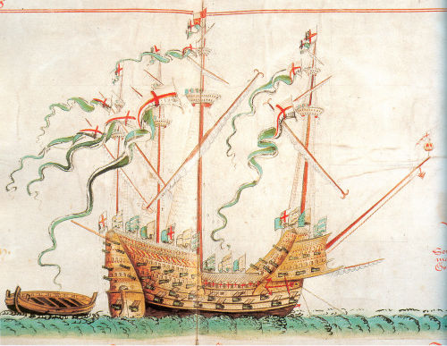 maritimehistorypodcast: Henry Grace à Dieu is Launched - 13 June 1514Henry Grace à Dieu was launched