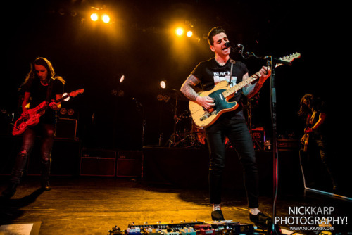 Dashboard Confessional at Irving Plaza in NYC on 1/19/17.www.nickkarp.com