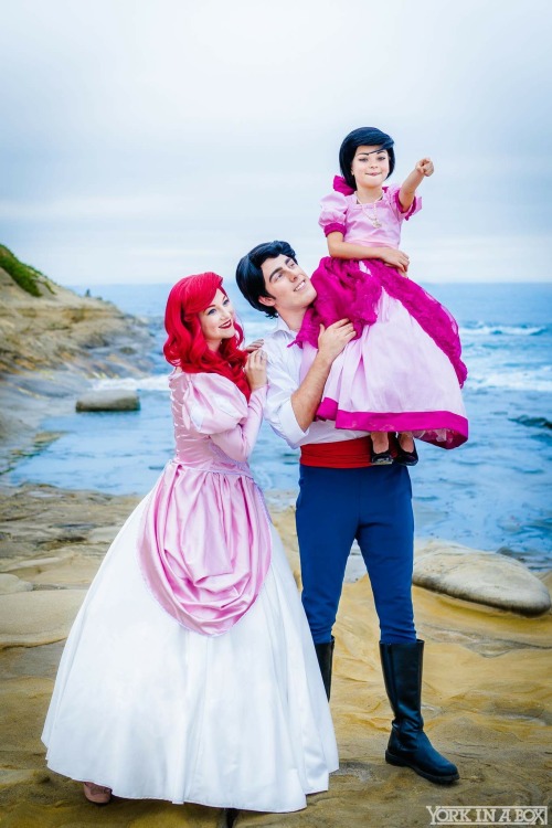 m-e-d-i-e-v-a-l-d-r-e-a-m-s:   “Since lots of folks dug my first photo, here is another little teaser from the Little Mermaid themed shoot I did with Eberle Cosplay (Prince Eric), Ashlynne Dae (Ariel), and Miley Romero (Melody)!” - York in A Box on