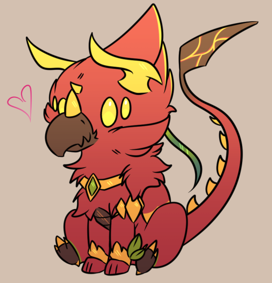 itty bitty jungle dragon :)