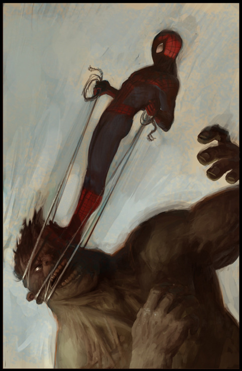 imthegdbatman:             Marvel 'fan art' Covers   -   Daniel Clarke  