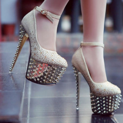 tbdresslove:  stylish high heel shoes==>