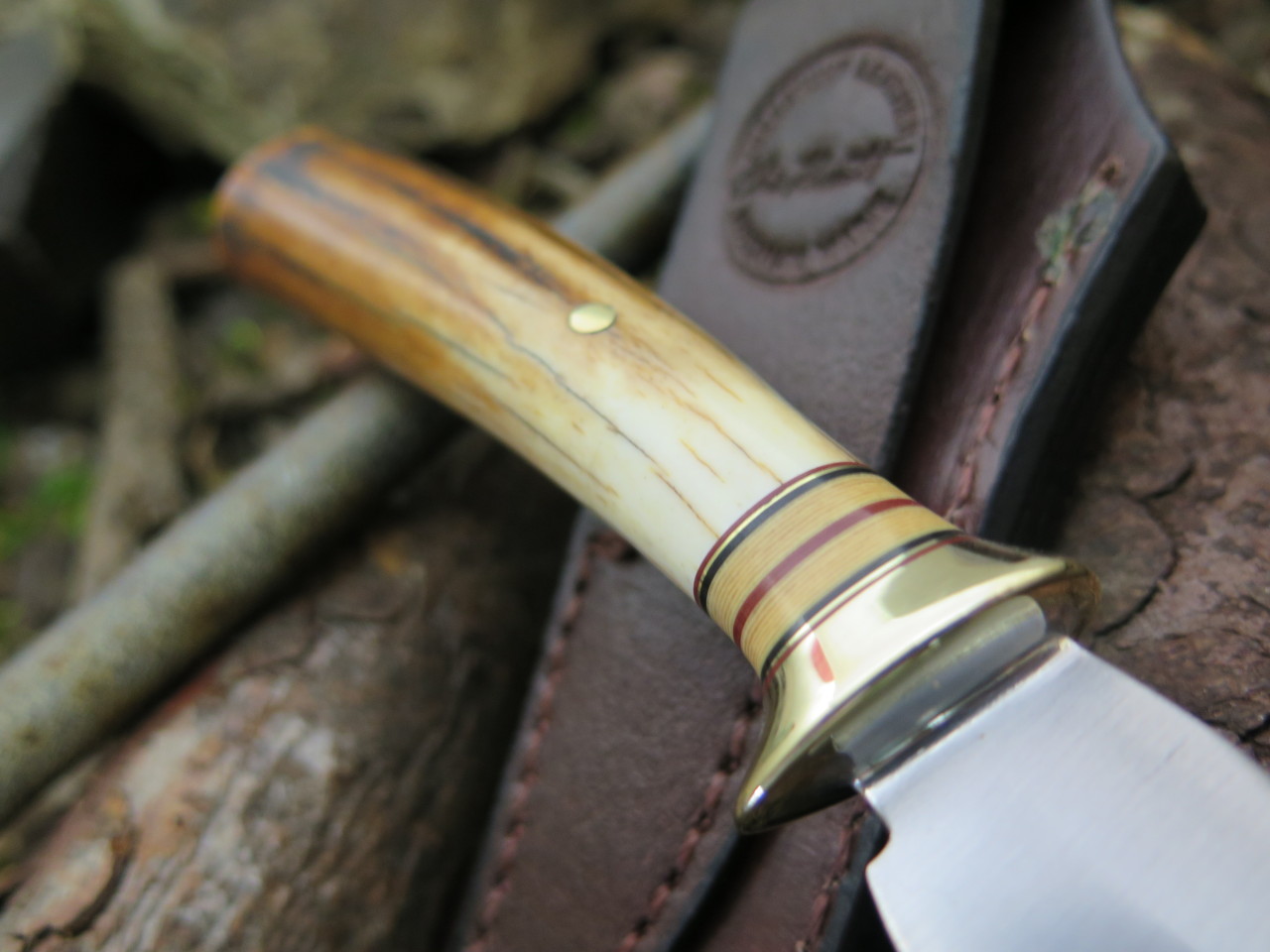 behringmade:  Though the blade is short in comparison to most Behring Made Knives,