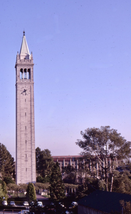 Early Evening View, Sather Tower, University of California, Berkeley, 1969.