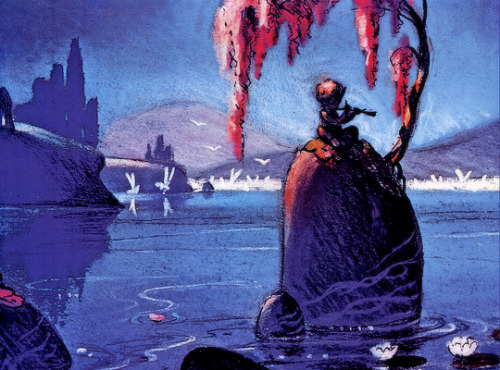 vintagegal:Concept and production art for Disney’s Fantasia (1940) 