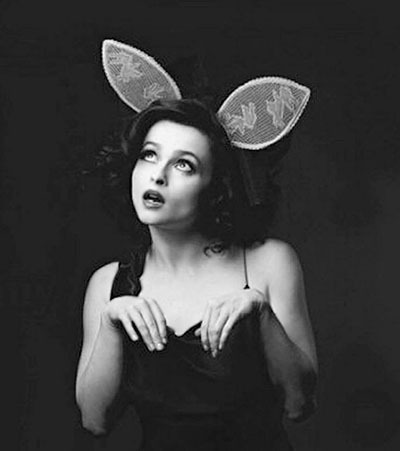 blondebrainpower:  Helena Bonham Carter as a Bunny