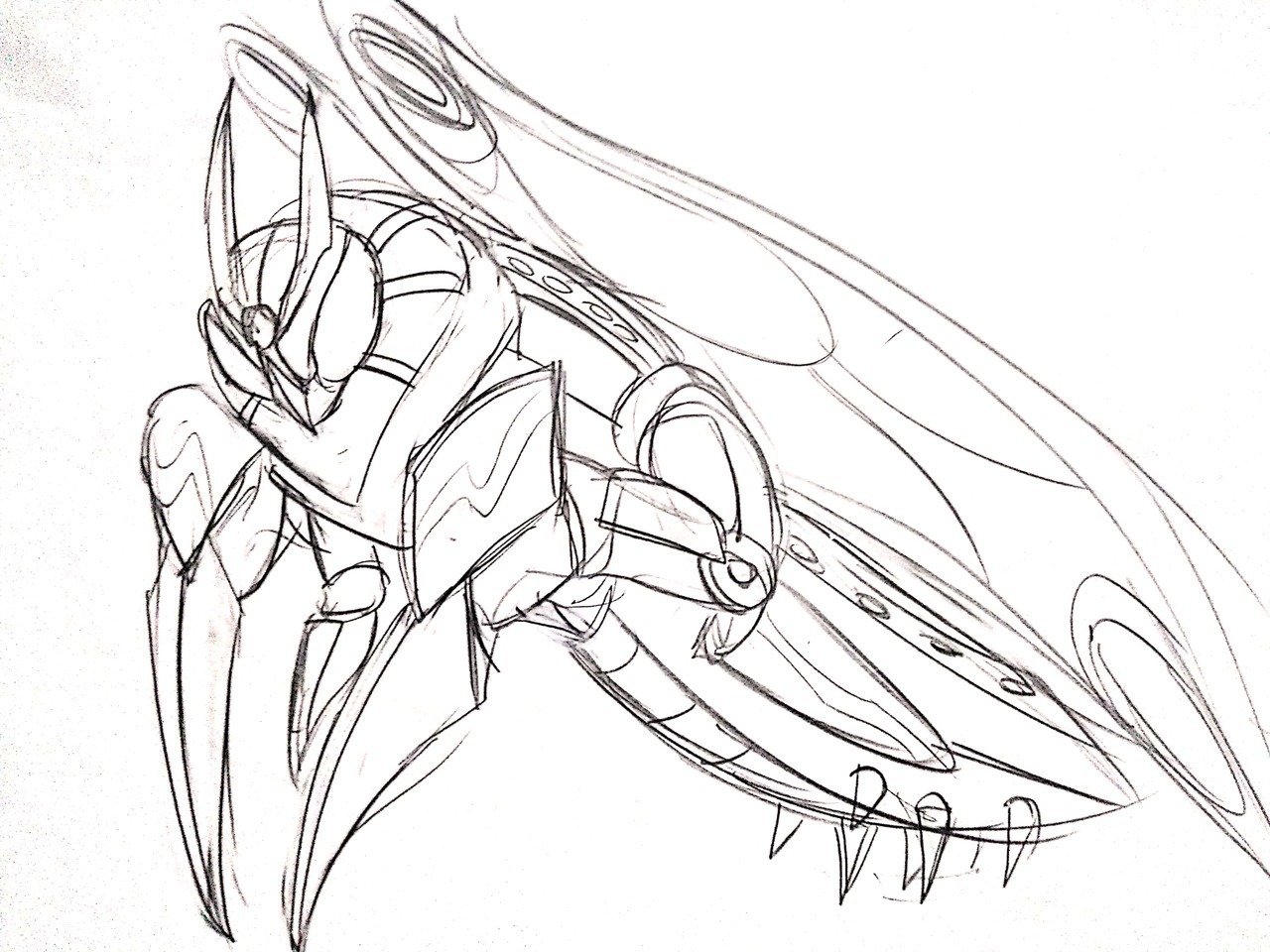 scribblehooves:  The actual mechs!!! I can’t draw robots but these were fun!