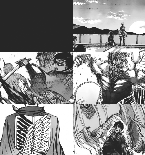 sexpai:   favorite manga - [4/?] » Shingeki no Kyojin  “I am not the one I used to be five years ago. I’ve been training like hell. I’ve been thinking over and over about how I’d get the better of them. How they would no longer take everything