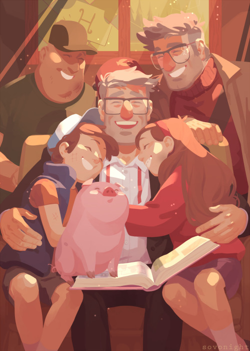 sovonight: my piece for @gfzine​ in all its finished glory! i think it’s obvious which ep i ch