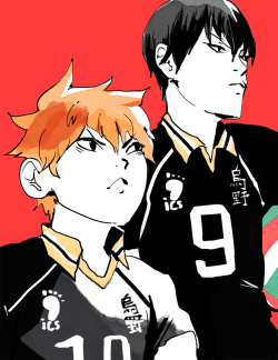 waweii:  ive been drawing a lot of haikyuu