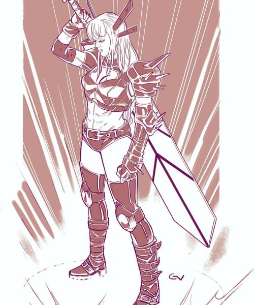 gvalletta:  Magik pencils. Hella fun character to draw. #Magik #xmen #allnewxmen #marvel #mangastudioex5 