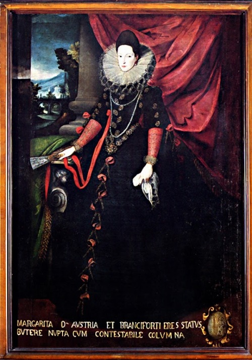 Giovanna of Austria, Princess of Butera by Sofonisba Anguissola painted around 1603 , probably on th