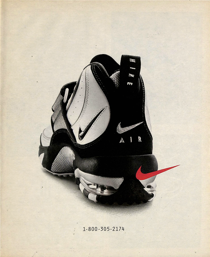 Aanhankelijk Rustiek volgorde dandy vintage advertising — Nike, 1996