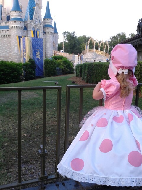 mydisneydaze:  Lane rocked her Disney side as Bo Peep from Toy Story. :D And of course,