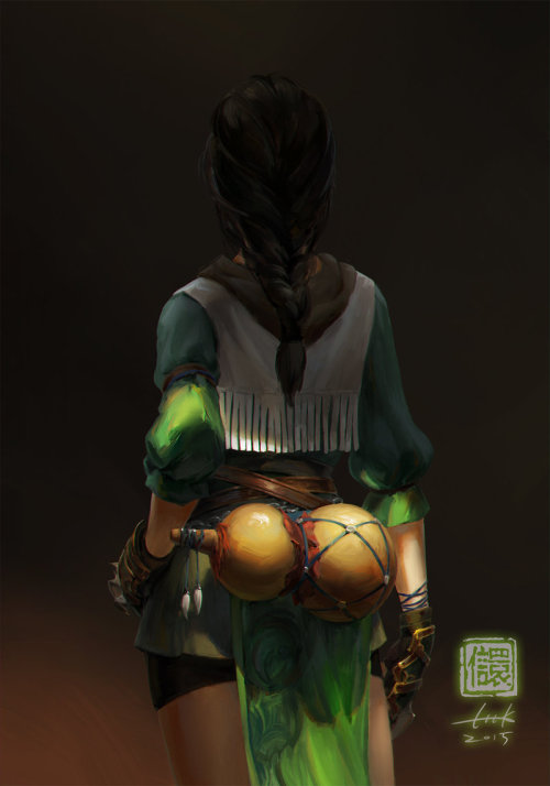 ArtStation - Milucia, the Martial Artist, by Kan Liu(666K信譞)More concept art here.