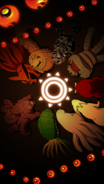 h-i-n-a-chan:   All the Tailed Beasts!     