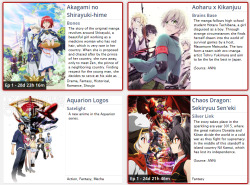scumbag-shinji:  The list of Animes that