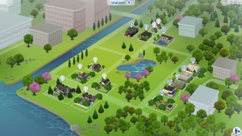lilsimsie: SIMSIE’S STARTER SAVE FILE DOWNLOAD I went in and renovated every community lot, fi