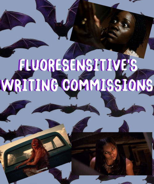 fluoresensitive:fluoresensitive:Boo, it’s me Yah Yah and it’s a writing commissions post because a b