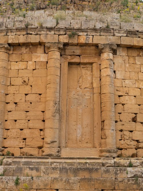 tiny-librarian:Details of the Royal Mausoleum of Mauretania. Buried inside are Juba II and his wife,