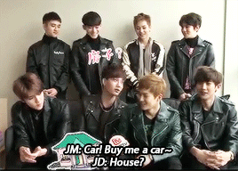 luderella:  Q: What and who you want to give present to? 