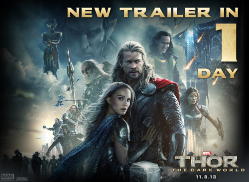 marvelentertainment:Get ready, Thor fans! The new trailer for Marvel’s Thor: The Dark World makes it