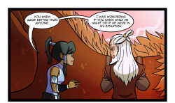 neoduskcomics:  Korra: Beside Himself Click to find me on deviantArt.  &lt;3