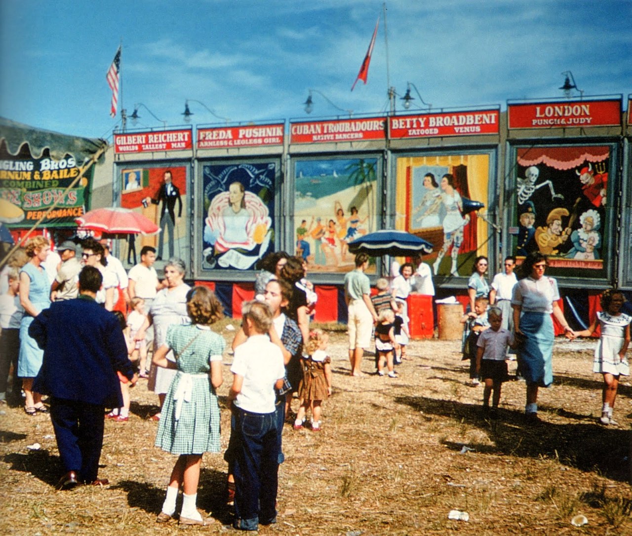 solo-vintage:  Old circus pictures from the 1940s and 1950s. 