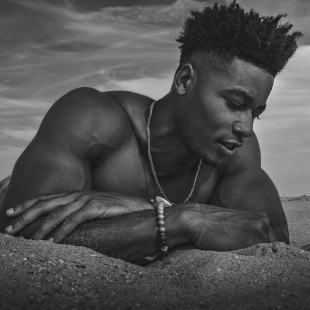 blackmannmd:dominicanblackboys-blog:A hot naked moment on the beach with sexy gorgeous handsome fine fat muscle ass Ahmad Williams!!!!!!!!😍😍😍😍😍😍😍Ditto