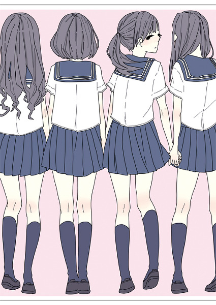 monshiro:   PleatsBy：しまぷ  