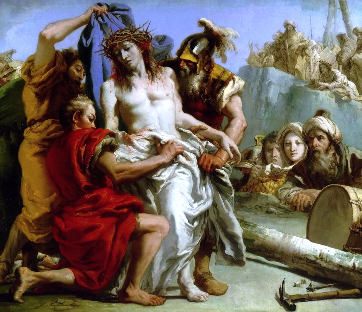 Giovanni Domenico Tiepolo, The Disrobing of Christ, 1772
