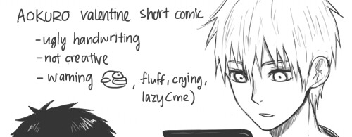 【Aokuro】Valentines Day comic 