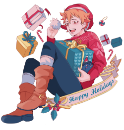 vangwen: hinata, happy holidays c: