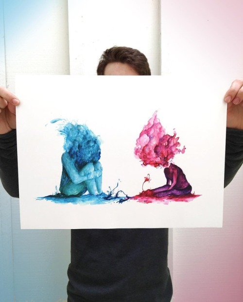 “This could be us&hellip;” 16”x12” giclée prints are also now available. This print is a bit larger 
