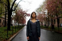 whitegirlsaintshit:  thepeoplesrecord:  Columbia student will carry her mattress until her rapist exits schoolSeptember 2, 2014 While most students at Columbia University will spend the first day of classes carrying backpacks and books, Emma Sulkowicz