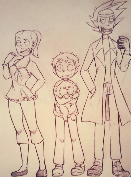 quackingmoron:  I added Rick then couldn’t get a good enough pic but I hope this one is okay.I also edited Morty. 