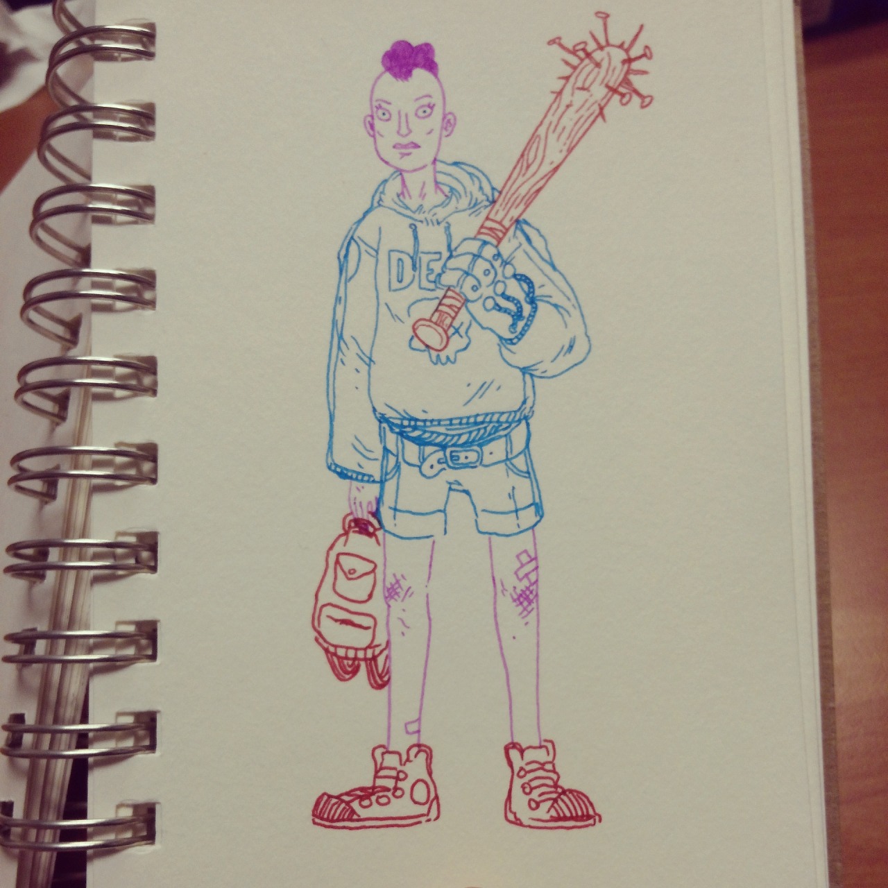 comicbooktakeover:  Some of my Inktober stuff so far, as well as a couple of older