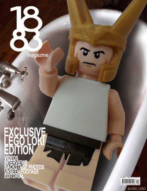 lego-loki:EXCLUSIVE: I am featured in an issue of 1883 magazine. 