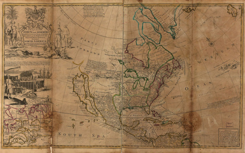 mapsontheweb:North America, Herman Moll, 1712.