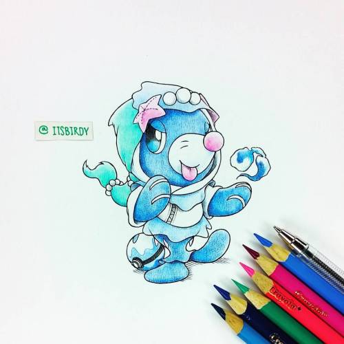 #Popplio wearing a #Primarina kigurumi =). What I meant when I said I didn&rsquo;t like Primarina&rs